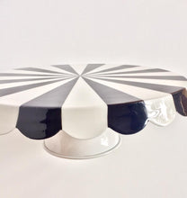 Load image into Gallery viewer, Black and White Cake Stand