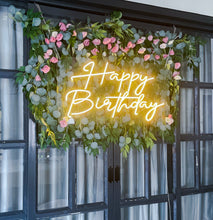 Load image into Gallery viewer, Happy Birthday Neon Sign