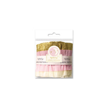 Load image into Gallery viewer, Baby Pink/Cream/Gold Crepe Garland