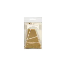 Load image into Gallery viewer, Gold Foil Pennant Bunting