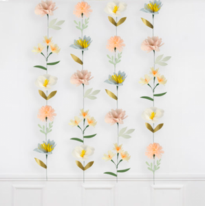 Pastel Flower Wall