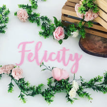 Load image into Gallery viewer, Scripted Name Banner
