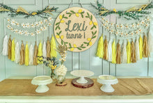 Load image into Gallery viewer, Round Wooden Banner
