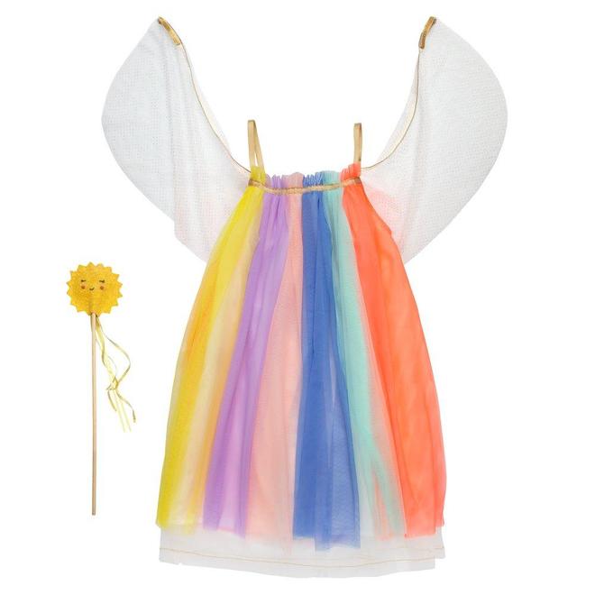 Rainbow Girl Dress Up 3-4 Years