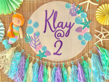 Load image into Gallery viewer, Pastel Mermaid Banner Set
